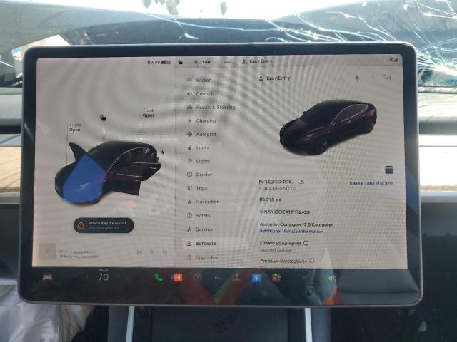 5YJ3E1EA1JF172420 Tesla MODEL 3