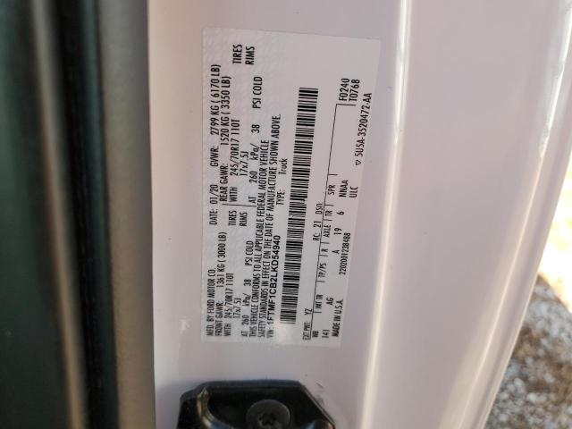 1FTMF1CB2LKD54940 Ford F150