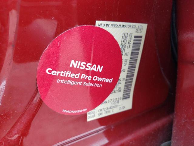 1N6AA1E58HN573316 Nissan TITAN SV