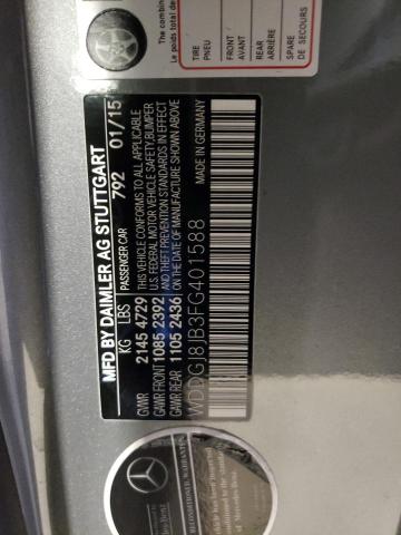 WDDGJ8JB3FG401588 Mercedes-Benz C 350 4matic