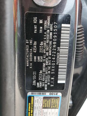5XXG14J22NG091507 KIA K5 LXS