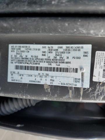 1FTEW1CP4LFC33819 Ford F150 Supercrew