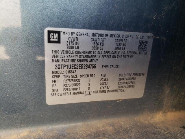 3GTP1UEC2EG284756 GMC Sierra C1500 Sle