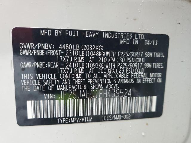 JF2SJAEC1EH439524 Subaru Forester 2.5i Premium