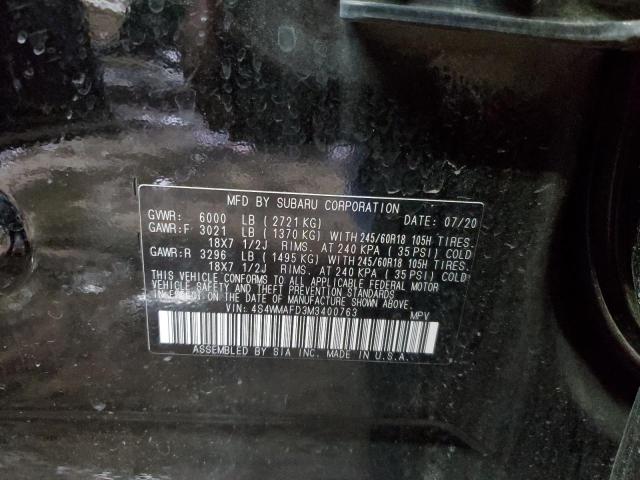 4S4WMAFD3M3400763 Subaru Ascent Premium