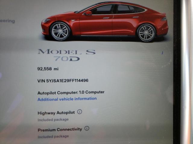 5YJSA1E29FF114496 Tesla MODEL S