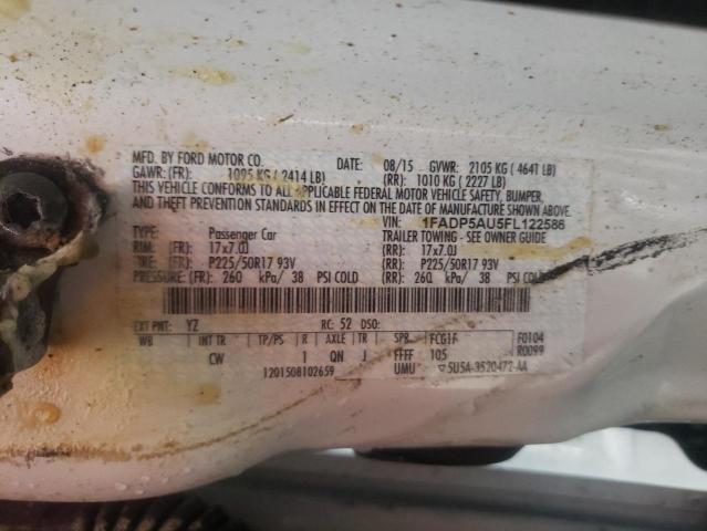 1FADP5AU5FL122586 Ford C-MAX SE