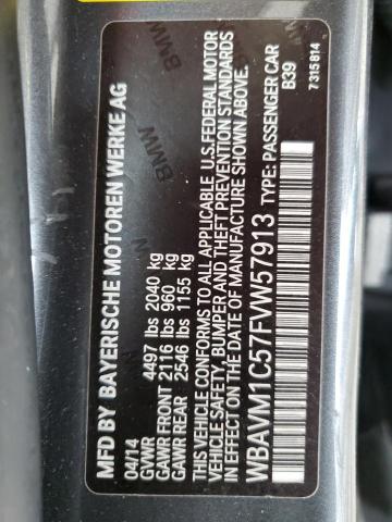 WBAVM1C57FVW57913 BMW X1 Sdrive28i