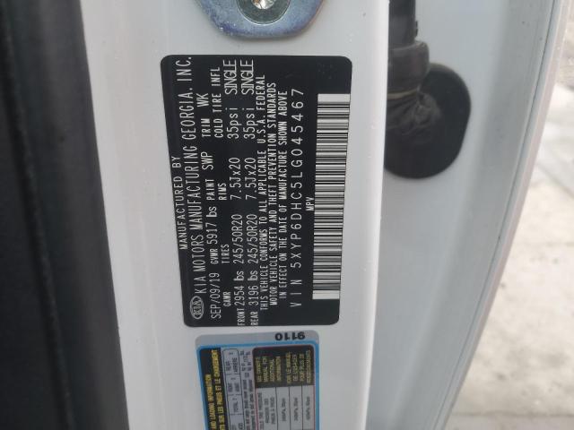 5XYP6DHC5LG045467 KIA Telluride S