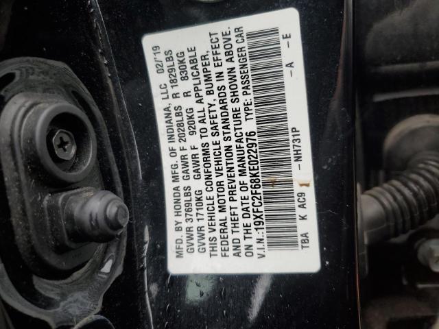 19XFC2F68KE022976 Honda Civic Lx