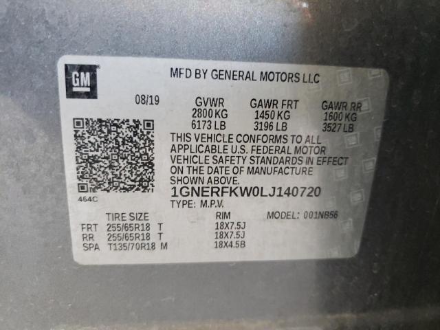 1GNERFKW0LJ140720 Chevrolet Traverse Ls