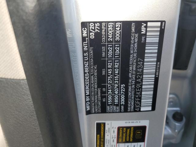 4JGFF5KE9LA214347 Mercedes-Benz Gls 450 4matic
