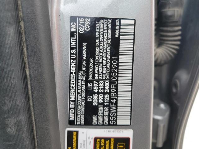 55SWF4JB9FU052901 Mercedes-Benz C 300