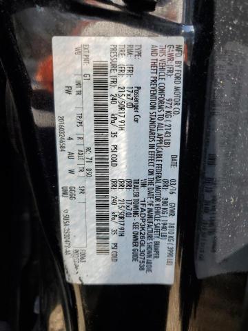 1FADP3K26GL307538 Ford FOCUS SE