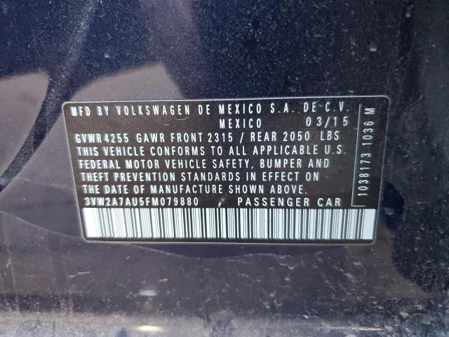 3VW2A7AU5FM079880 Volkswagen Golf Tdi