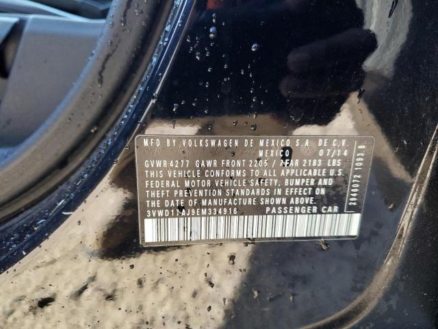 3VWD17AJ9EM334916 Volkswagen JETTA SE