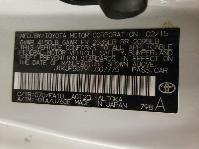 JTKJF5C79FJ007775 Toyota SCION TC