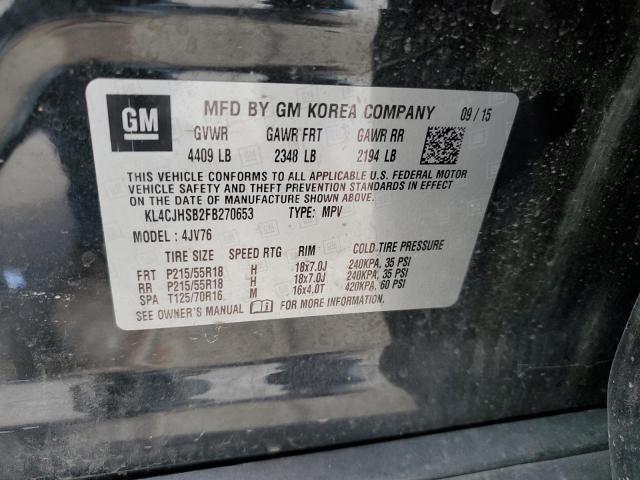 KL4CJHSB2FB270653 Buick Encore Premium