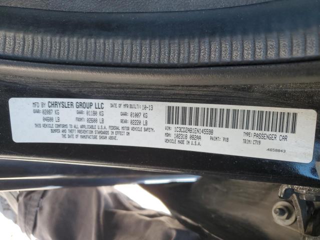 1C3CDZAB1EN145598 Dodge AVENGER SE