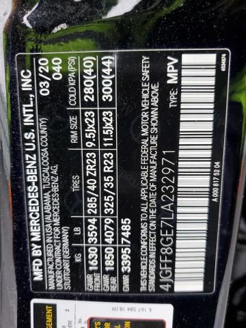4JGFF8GE7LA232971 Mercedes-Benz Gls 580 4matic