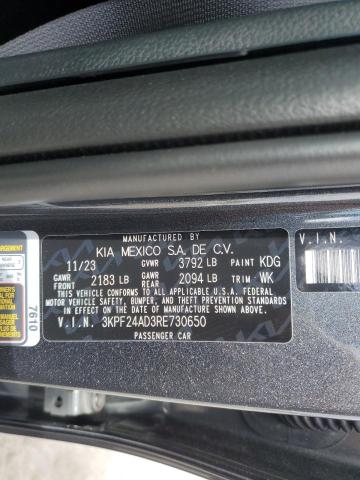 3KPF24AD3RE730650 KIA FORTE LX