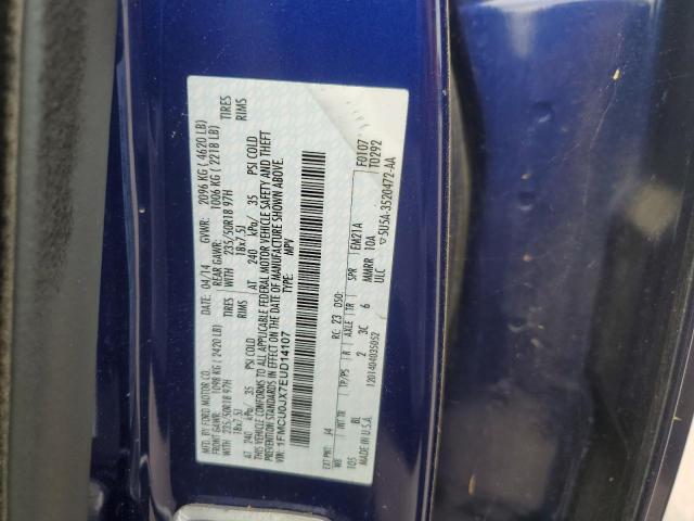 1FMCU0JX7EUD14107 Ford Escape Titanium