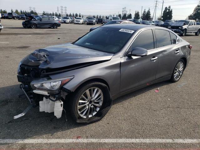 48298524 :رقم المزاد ، JN1EV7BP3MM702308 vin ، 2021 Infiniti Q50 Luxe مزاد بيع