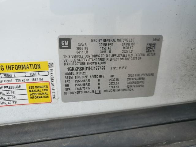 1GKKRSKD1HJ177497 GMC Acadia Limited Slt-2