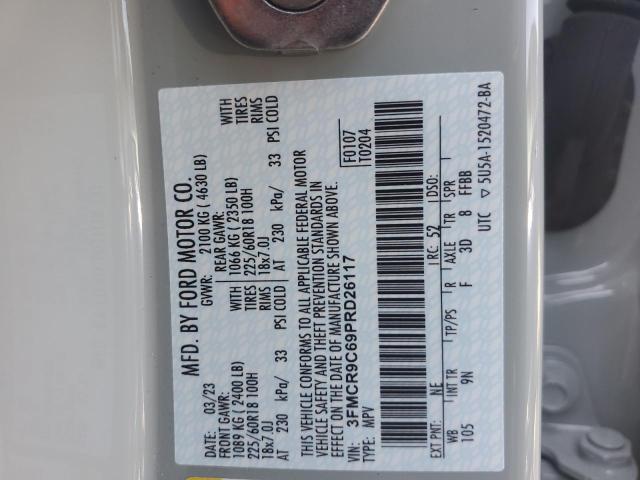 3FMCR9C69PRD26117 Ford Bronco Sport Outer Banks