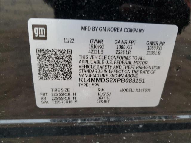 KL4MMDS2XPB083151 Buick Encore Gx Select