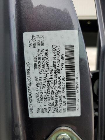 5J8TB4H72HL011383 Acura Rdx Advance