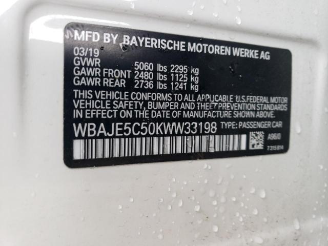 WBAJE5C50KWW33198 BMW 540 I