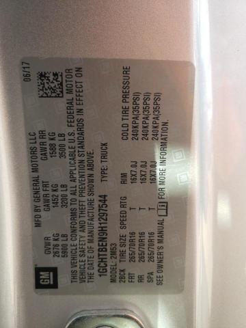 1GCHTBEN9H1297544 Chevrolet Colorado