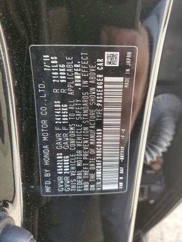JHMCR6F30HC004369 Honda ACCORD HYBRID