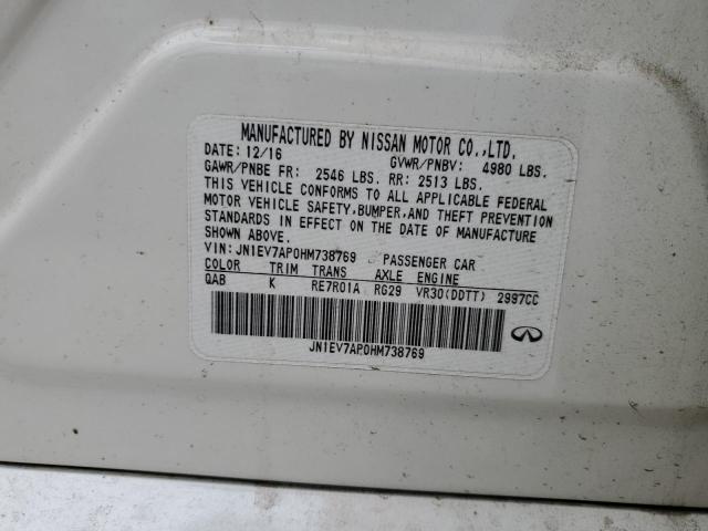 JN1EV7AP0HM738769 Infiniti Q50 Premium