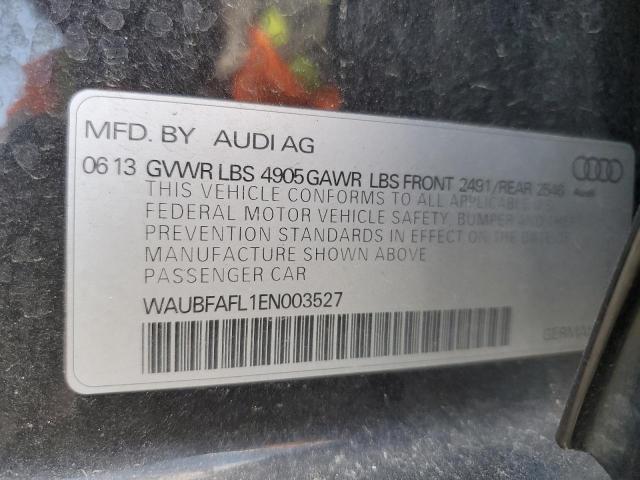 WAUBFAFL1EN003527 Audi A4 PREMIUM