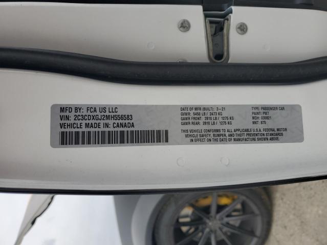 2C3CDXGJ2MH556583 Dodge Charger Scat Pack