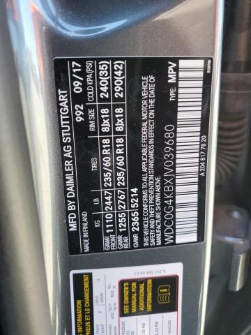 WDC0G4KBXJV039680 Mercedes-Benz Glc 300 4matic