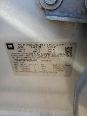 2GKALPEK0H6294912 GMC Terrain Slt