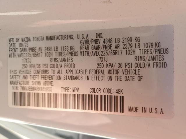 7MMVABBM4RN165855 Mazda Cx-50 Preferred