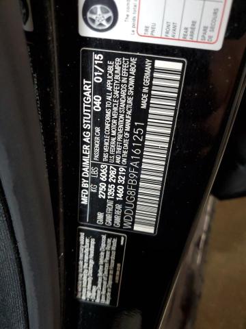WDDUG8FB9FA161251 Mercedes-Benz S 550 4matic