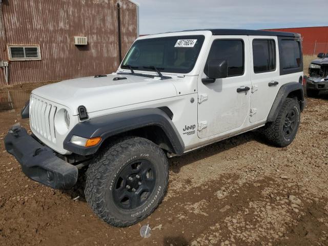 48716824 :رقم المزاد ، 1C4HJXDG8JW159010 vin ، 2018 Jeep Wrangler Unlimited Sport مزاد بيع