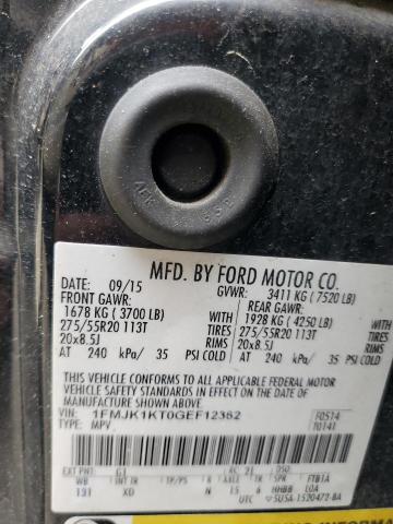 1FMJK1KT0GEF12362 Ford Expedition El Limited