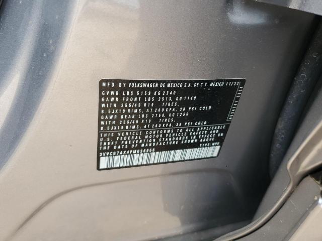 3VVCB7AX4PM036956 Volkswagen Tiguan Se R-line Black