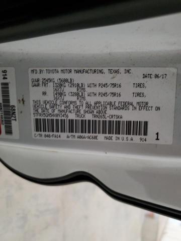 5TFRX5GN5HX093456 Toyota Tacoma Access Cab