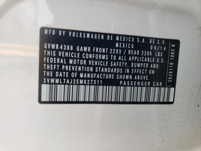 3VWML7AJ2EM627311 Volkswagen JETTA TDI