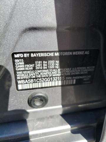 WBA5B1C52GG132155 BMW 535 I