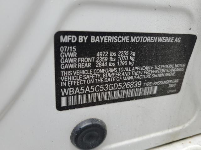WBA5A5C53GD526839 BMW 528 I