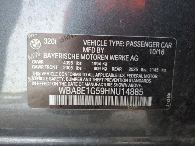 WBA8E1G59HNU14885 BMW 320 I