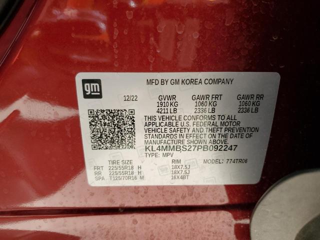 KL4MMBS27PB092247 Buick Encore Gx Preferred